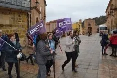 Imágenes del 8-M en Soria. 