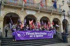 Imágenes del 8-M en Soria. 