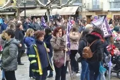 Imágenes del 8-M en Soria. 