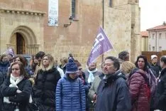 Imágenes del 8-M en Soria. 