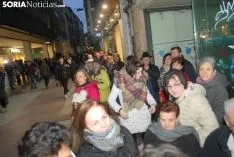 Una imagen de la manifestación de este jueves, 8-M. /SN
