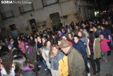 Una imagen de la manifestación de este jueves, 8-M. /SN