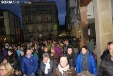Una imagen de la manifestación de este jueves, 8-M. /SN