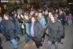 Una imagen de la manifestación de este jueves, 8-M. /SN