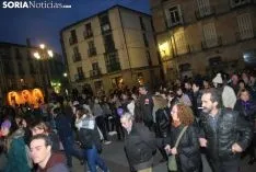 Una imagen de la manifestación de este jueves, 8-M. /SN