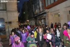 Una imagen de la manifestación de este jueves, 8-M. /SN