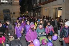 Una imagen de la manifestación de este jueves, 8-M. /SN