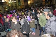 Una imagen de la manifestación de este jueves, 8-M. /SN