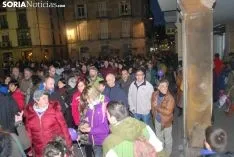 Una imagen de la manifestación de este jueves, 8-M. /SN