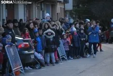 Una imagen del Vía Crucis de este Lunes Santo. /SN