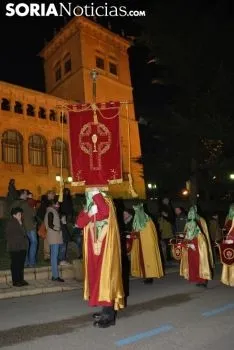 Una imagen de la procesión de este Martes Santo en la capital. /SN