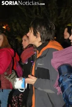Una imagen de la manifestación de este jueves, 8-M. /SN