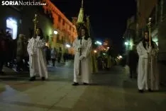 Una imagen de la procesión de este Martes Santo en la capital. /SN