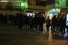 Una imagen de la procesión de este Martes Santo en la capital. /SN
