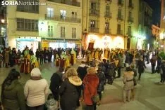Una imagen de la procesión de este Martes Santo en la capital. /SN