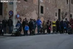 Una imagen del Vía Crucis de este Lunes Santo. /SN