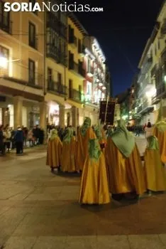 Una imagen de la procesión de este Martes Santo en la capital. /SN