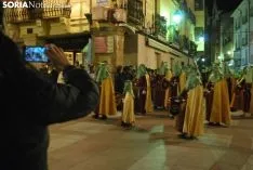 Una imagen de la procesión de este Martes Santo en la capital. /SN