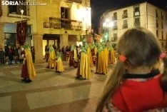 Una imagen de la procesión de este Martes Santo en la capital. /SN