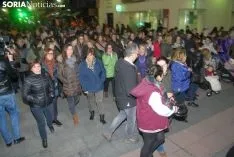 Una imagen de la manifestación de este jueves, 8-M. /SN