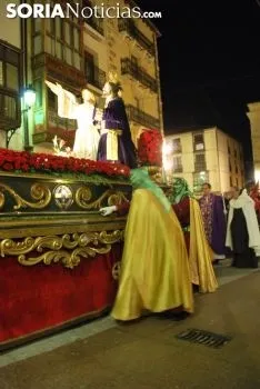 Una imagen de la procesión de este Martes Santo en la capital. /SN