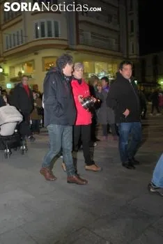 Una imagen de la manifestación de este jueves, 8-M. /SN