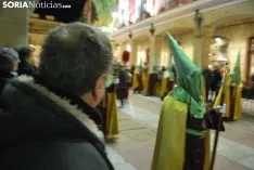 Una imagen de la procesión de este Martes Santo en la capital. /SN