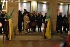 Una imagen de la procesión de este Martes Santo en la capital. /SN