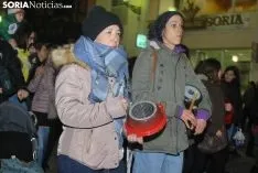 Una imagen de la manifestación de este jueves, 8-M. /SN