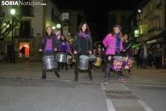 Una imagen de la manifestación de este jueves, 8-M. /SN
