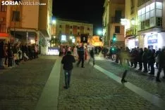 Una imagen de la procesión de este Martes Santo en la capital. /SN