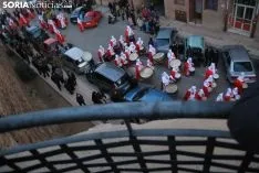 Una imagen del Vía Crucis de este Lunes Santo. /SN