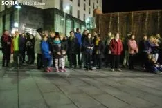 Una imagen de la procesión de este Martes Santo en la capital. /SN