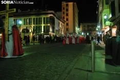 Una imagen de la procesión de este Martes Santo en la capital. /SN