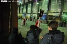 Una imagen de la procesión de este Martes Santo en la capital. /SN