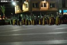 Una imagen de la procesión de este Martes Santo en la capital. /SN