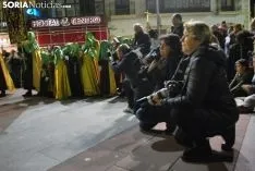 Una imagen de la procesión de este Martes Santo en la capital. /SN