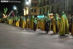 Una imagen de la procesión de este Martes Santo en la capital. /SN