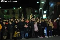 Una imagen de la procesión de este Martes Santo en la capital. /SN