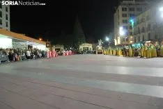 Una imagen de la procesión de este Martes Santo en la capital. /SN