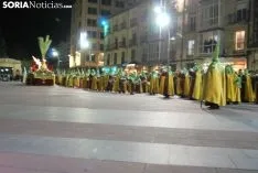 Una imagen de la procesión de este Martes Santo en la capital. /SN