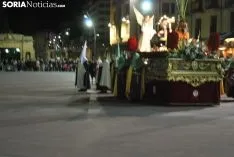 Una imagen de la procesión de este Martes Santo en la capital. /SN