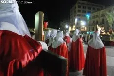 Una imagen de la procesión de este Martes Santo en la capital. /SN