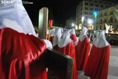 Una imagen de la procesión de este Martes Santo en la capital. /SN