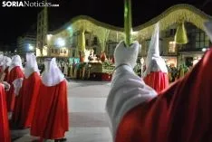 Una imagen de la procesión de este Martes Santo en la capital. /SN