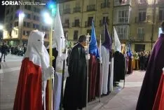 Una imagen de la procesión de este Martes Santo en la capital. /SN