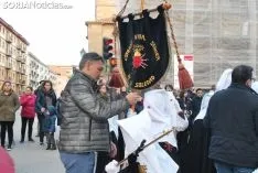 Una imagen de este Miércoles Santo en la capital soriana. /SN