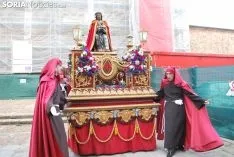 Una imagen de este Miércoles Santo en la capital soriana. /SN