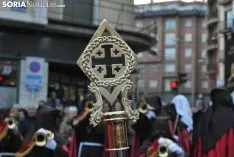 Una imagen de este Miércoles Santo en la capital soriana. /SN