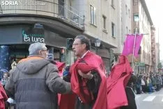 Una imagen de este Miércoles Santo en la capital soriana. /SN